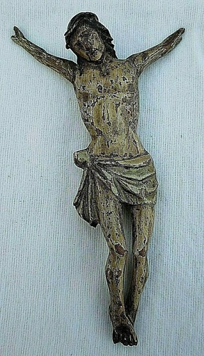 Christ buis sculpté - *, en
