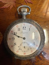 montre gousset longines argent