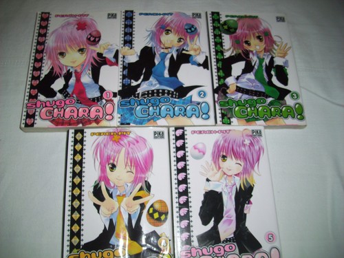 Lot mangas shugo chara - lot,