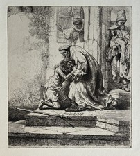 Rembrandt gravure eau forte