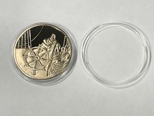 Médaille Bateau Titanic avec Capsule (10-30)