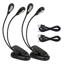 Lot de 2 éclairages LED pour