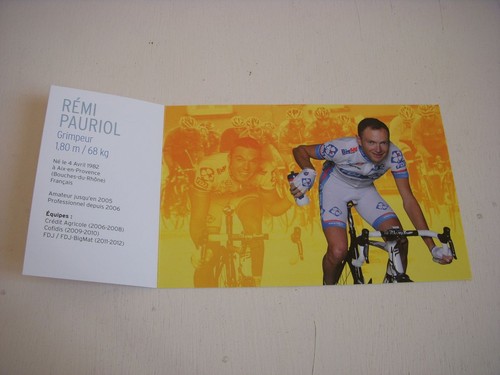 Cyclisme carte postale - postale, fdj