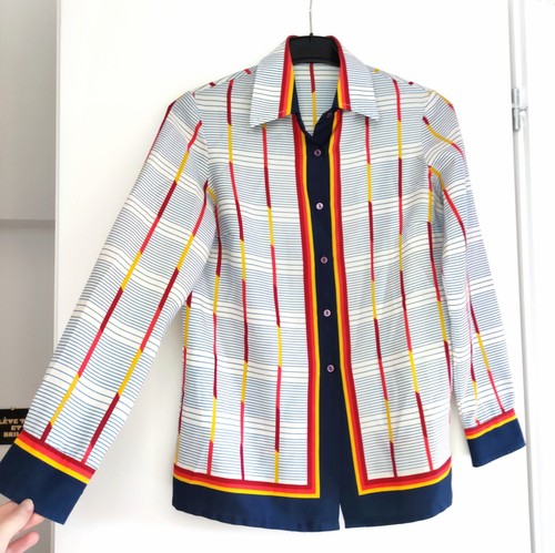 Chemise vintage graphique - 👕,