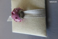 Charm 176 Perle rose et Cristaux Amore & Baci