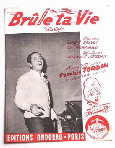 Partition vintage sheet music