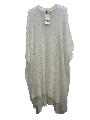 Zara ecru tricot - tricot, cape