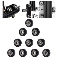 Roue poulie plastique