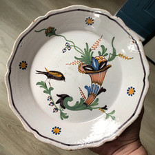 Ancienne Assiette Faience