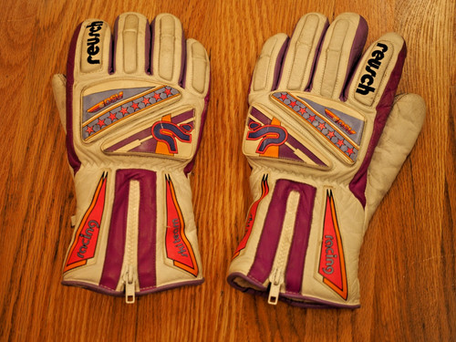Vintage reusch ski gloves - vintage, team