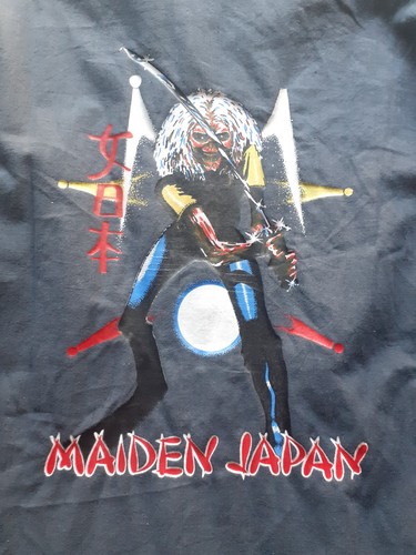 Iron maiden japan vintage - iron,