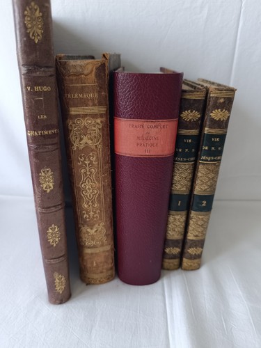 Lot livres anciens - livres, xixe