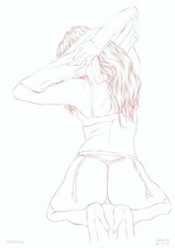 Aquarelle originale Serdnova