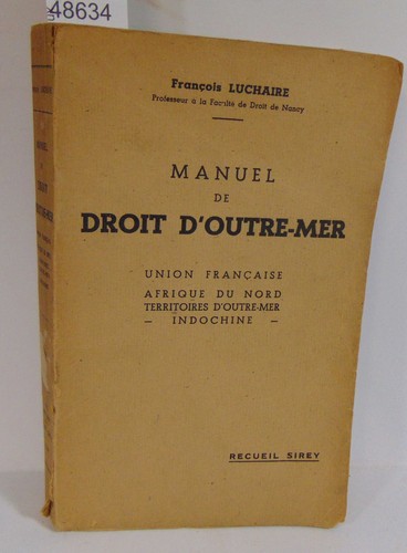 Luchaire manuel droit - manuel, de