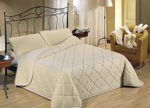 Couverture pour lit - en, pur