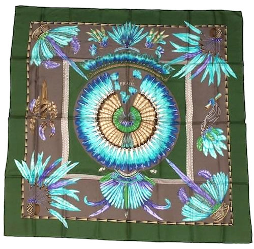 Hermes scarf carre - 90, brazil