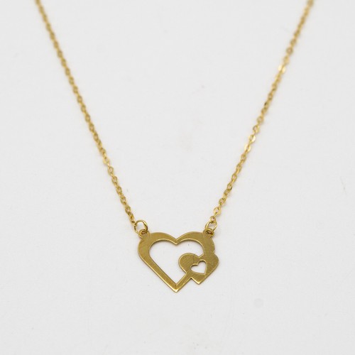 Collier jaune 9 carats - or,