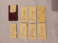Lot de tickets RATP anciens