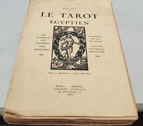 Tarot égyptien numéroté - le,