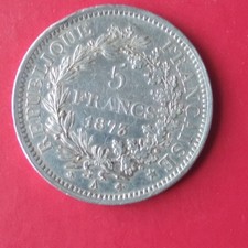 Piece francs argent 1973 - piece,