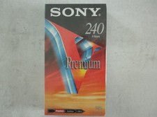 Cassette VHS Sony premium 240