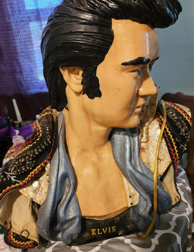 Elvis presley bust lamp - presley,