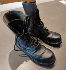Rangers cuir noir Undercrover