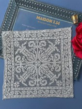 Motif à incruster Mercerie ancienne Lin 20 x 20 cm Création Shabby INC/63