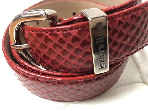 Boots and bags burgundy - burgundy, belt