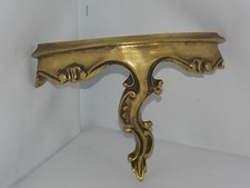 CONSOLE ANCIENNE  BOIS DORÉE