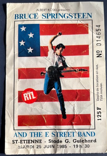 Billet concert bruce - concert,