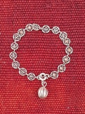 Bracelet, gourmette en argent, enfant, n°414