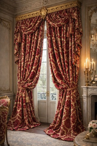 Tissu ancien ameublement - tissu,