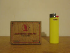 BOITE D'ALLUMETTES GITANES