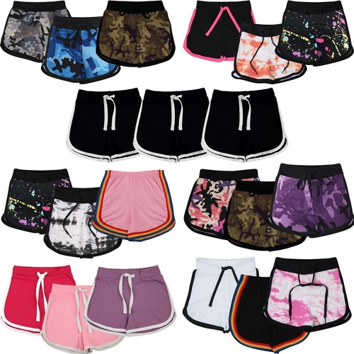 Shorts filles contrastés - shorts,