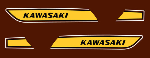 Kawasaki 500 h1f stickers - -,