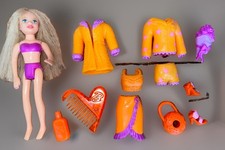 POLLY POCKET Fashion Polly : Lot Poupée Et Vêtements