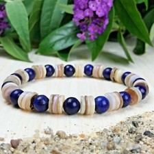 Bracelet Femme Homme Lapis