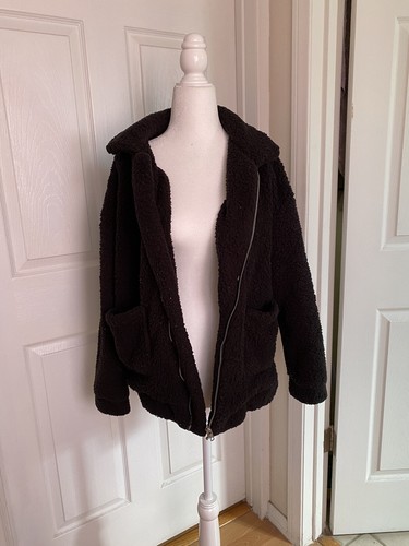 Black teddy bear - black, jacket
