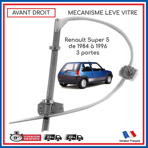 Mecanisme leve vitre - vitre, avant