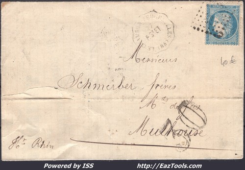 France sur lettre - n°37,