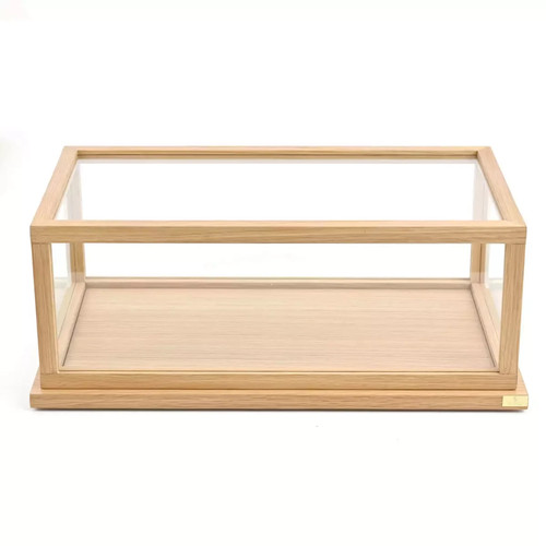 Boite vitrine chêne - en, et