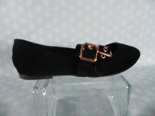 Bamboo women black - women's, flats