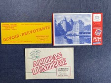 3 buvards vintage publicitaires MAZDA ALTIPAN DEVOIR-PRÉVOYANCE 