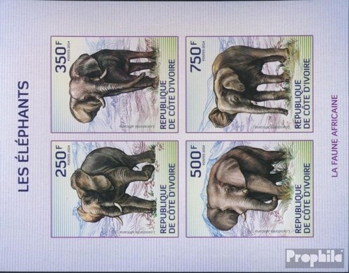 Côte ivoire 1609 - d'ivoire, 1609-1612b