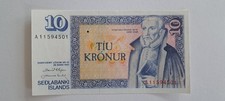 Billet de banque d'Islande 10