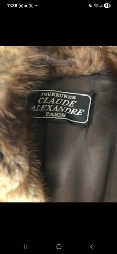 Manteau fourrure vison - de,