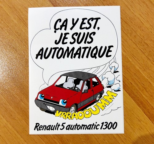 Autocollant ancien sticker - autocollant,