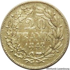 TT0216 Rare 20 Francs Or Essai
