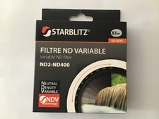 Filtre de densité variable STARBLITZ nd2-nd400 vis 82mm en très bon état
